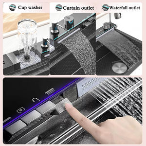 Design di fabbrica di buona qualità lavello 304 fatto a mano in acciaio inossidabile <span class=keywords><strong>Pia</strong></span> Da Cozinha 100cm - Product Image 4