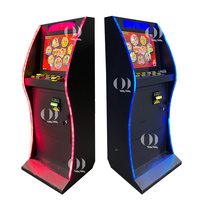 QIQU marque usine directe 19 pouces paysage Arcade Machine avec compatibilité multi-jeux poisson compétence arcade jeu armoire