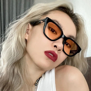 Customized Best Selling <b>Sunglasses</b> Fashionable and Versatile <b>Square</b> <b>Sunglasses</b> Uv400 Shading - Product Image 2