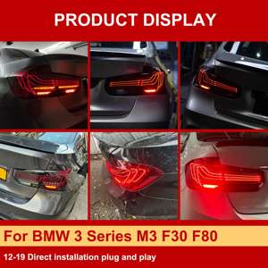 Feux arrière LED J ONE CSL Laser pour <span class=keywords><strong>BMW</strong></span> Série 3 M3 F30 F80 2012-2019 Feux arrière pour voiture Améliorés Plug and Play - Product Image 5