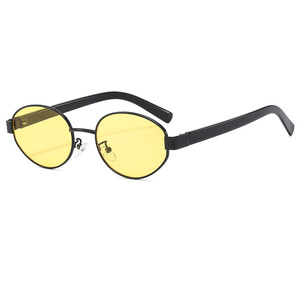 Psn Oval Full Rim <b>Sunglasses</b> UV400 Light Weight Women Casual <b>Retro</b> Style - Product Image 3
