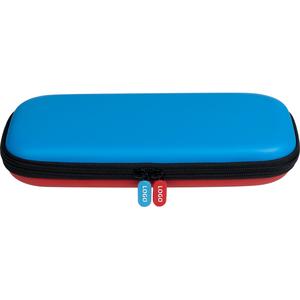 Étui dockable avec interrupteur personnalisé 2-Pochette de protection rigide rouge/bleu avec support de visualisation réglable intégré - Product Image 5