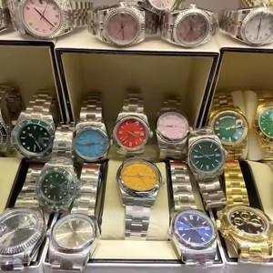 Olevs 3135 Tùy Chỉnh Thiết Kế Với Biểu Tượng Sang Trọng Thời Trang Cổ Điển Lịch Sáng Cổ Điển Của Người Đàn Ông Không Thấm Nước Thạch Anh Đồng Hồ Với Hộp - Product Image 3