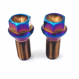 Thép không gỉ Titan <span class=keywords><strong>Hex</strong></span> bu lông 20mm đầy đủ một nửa chủ đề rỗng thông qua lỗ vít hình lục giác đầu công nghiệp - Product Image 1