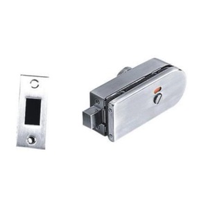 Everstrong in acciaio inox porta del bagno bullone H001 singolo vetro wc chiusura porta con indicatore - Product Image 1