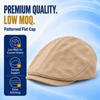 Casquette plate en daim kaki pour hommes et femmes, style classique Ivy, finition brossée douce, chapeau de chauffeur décontracté, minimaliste, couleur unie, vente en gros
