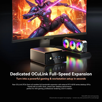 Desktop Intel Core Ultra X7 358H Mini PC 16-core 16-thread 64GB DDR5 1TB SSD Gaming Computer PC with Intel AI Boost Mini Host