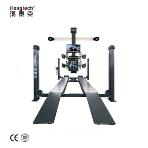 Allineatore Ruote 3D Hongtech con Display LED Digitale, Piattaforma Elevabile e Potenza 250W, Approvato CE - Product Image 1