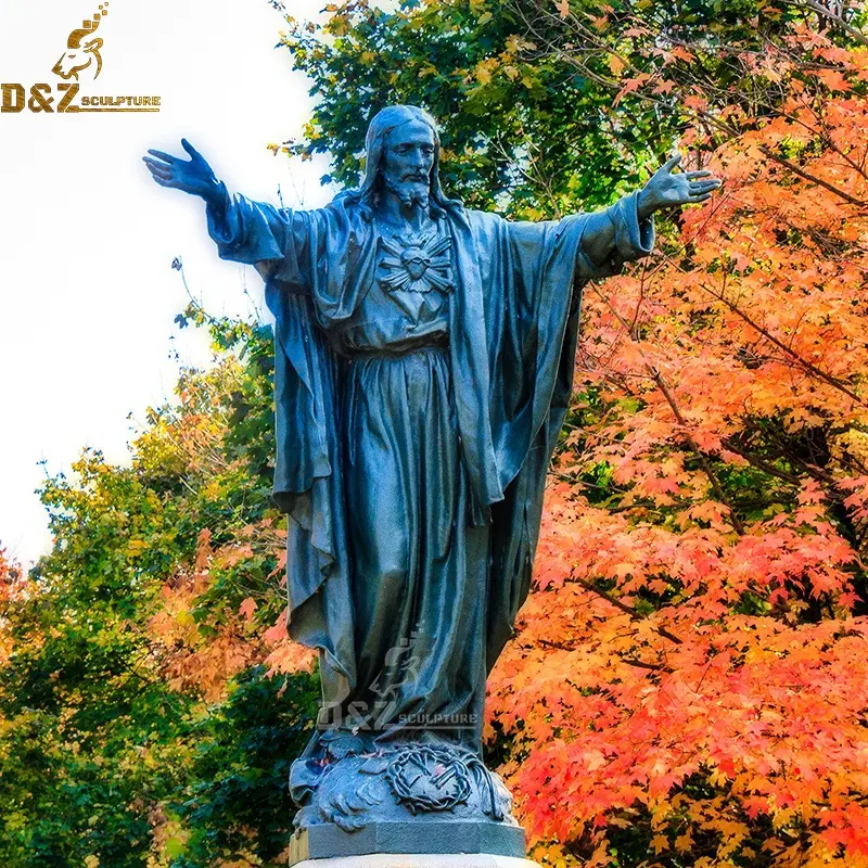 Patung Yesus Luar Ruangan Dekorasi Taman, Patung Ukuran Hidup Luar Ruangan