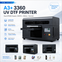 Solución 2 en 1: Impresora UV de Cama Plana para Impresión Directa en Diversos Materiales y UV DTF para Adhesivos de Película AB