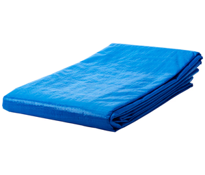 <span class=keywords><strong>Bâche</strong></span> PE 20x30 robuste et imperméable <span class=keywords><strong>de</strong></span> 16mil avec œillet, résistante aux UV, <span class=keywords><strong>bâche</strong></span> polyvalente bleu marron <span class=keywords><strong>pour</strong></span> le camping et l'extérieur. - Product Image 4