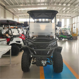 Carrito de golf eléctrico HKBG 2026 con caja de carga y gancho de remolque - Product Image 2