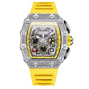 ONOLA 6826Q <span class=keywords><strong>Orologi</strong></span> di Lusso con Movimento Giapponese <span class=keywords><strong>per</strong></span> Uomo, Multifunzione, Sportivi, Impermeabili, Luminosi, Casual, Orologio <span class=keywords><strong>da</strong></span> <span class=keywords><strong>Polso</strong></span> <span class=keywords><strong>al</strong></span> <span class=keywords><strong>Quarzo</strong></span> - Product Image 2