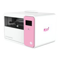 Nocai, Nuevo Lanzamiento, Impresora UV LED de Tamaño Mini para Vasos y Botellas, en Exhibición