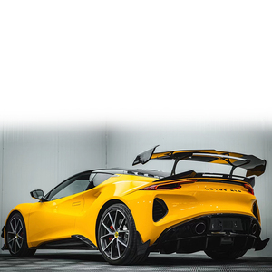 Ala de estilo mono de fibra de carbono seca de alta calidad para Lotus Emira Trunk Spoiler Lip Splitter Body Kit - Product Image 3