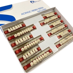 Dientes de Resina Acrílica para Toda la Boca, 28 Piezas/Juego, Dentadura Sintética Dental de Dos Capas - Product Image 3