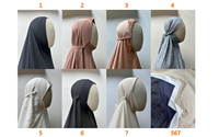 Ensemble de prière portable léger pour femmes musulmanes, Telekung compact avec petite pochette, décontracté pour l'Aïd et le Ramadan