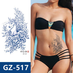 <span class=keywords><strong>Tatuaje</strong></span> Temporal Impermeable en Oferta, Adhesivo de <span class=keywords><strong>Tatuaje</strong></span> de Larga Duración de 15 Días, Arte Corporal, Tatuajes Semipermanentes, Adhesivo de <span class=keywords><strong>Tatuaje</strong></span> con Diseño Personalizado - Product Image 2