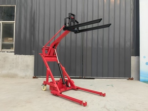 Portable Electric Forklift Lead-Acid Battery 4–6h Runtime Solid Tires for Warehouse Pallet Stacking and Cargo <b>Handling</b> Equipment - Product Image 5