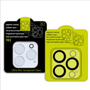 Trending products new arrival mobile phone camera lens silk screen printing tempered glass for iphone 13 camera screen protector