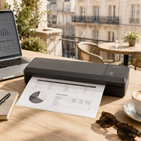 Impresora Térmica Portátil Xprinter P83 USB, Tamaño A4 y Carta, para Teléfono y Portátil
