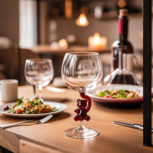 Samlife-BL24133 en gros verre à cocktail à haute teneur en borosilicate verres à ballon <span class=keywords><strong>Gin</strong></span> & Tonic personnalisés avec tige d'ours - Product Image 2