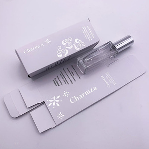 Petite boîte blanche personnalisée à bas <span class=keywords><strong>tarif</strong></span> Emballage de papier ordinaire avec stratification mate pour crème pour le visage Boîte en carton blanche - Product Image 1