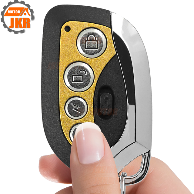 Factory Wholesale 315MHz 4-Channel Remote Cloner Keychain Automatic Function for Roller Gate Electric Garage Door System