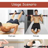 Vente de gros Équipement de musculation à domicile Barre de traction pour l'entraînement à domicile Barre de traction murale pour entraînement à domicile