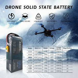 Satın özel çin tedarikçisi iyon pil vakum boyutu polimer fiyat Drone Drone fiş 22000mah 4s 6s 12s 10c Li lityum piller - Product Image 4