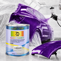 Matériau de rénovation de carrosserie automobile, peinture automobile 1K couleur nacrée, cohérence de couleur fiable pour les travaux de repainting automobile en série