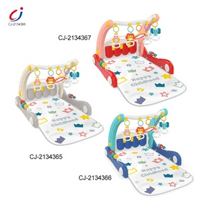 Chengji tapis rampant jeu pédale <span class=keywords><strong>piano</strong></span> 2 en <span class=keywords><strong>1</strong></span> pédale fitness rack <span class=keywords><strong>bébé</strong></span> tapis de jeu activité gym avec marcheur - Product Image 6