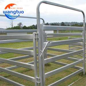 6FT 12ft nhiệm vụ nặng nề di động mạ kẽm chăn nuôi trang trại paddock kim loại sân corral tấm Ngựa cừu Bảng điều khiển gia súc sân tấm - Product Image 2