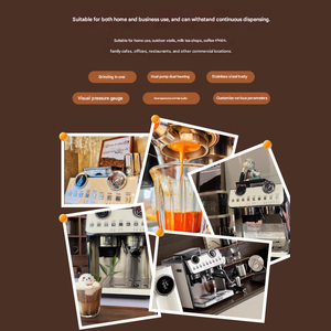 ปรับปรุงร้าน<span class=keywords><strong>กาแฟ</strong></span>ของคุณด้วย<span class=keywords><strong>เครื่อง</strong></span>ชงกาแฟหุ่นยนต์อเนกประสงค์และชุดเครื่องชงกาแฟเชิงพาณิชย์ความจุสูง - Product Image 2