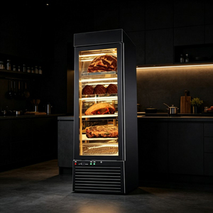 Congélateur à viande à porte simple |   Réfrigérateur intelligent pour la fermentation de la viande, armoire de refroidissement ventilée pour le vieillissement à sec des steaks - Product Image 6