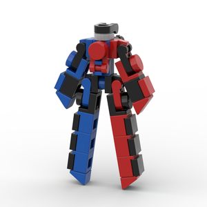 MOC Piccolo Robot Trasformabile Esoscheletro Mini Robot a Cavo Azionato Blocchi <span class=keywords><strong>Giocattolo</strong></span> in Plastica ABS <span class=keywords><strong>Giocattolo</strong></span> Educativo Fai-da-te - Product Image 4