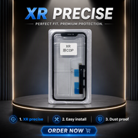 Panel Táctil Digitalizador de Vidrio OCA para iPhone X, XS, XS Max, XR, 11, 12, 13, 14, 15 Pro Max, Repuesto de Pantalla OCA Preinstalado, 100% Probado