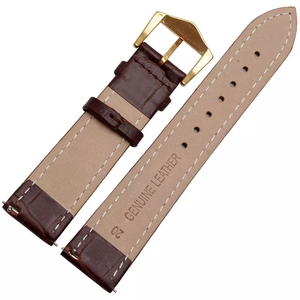 MINGJIANGウォッチバンド18mm22mmレザーウォッチストラップクロコレザーウォッチストラップ - Product Image 3