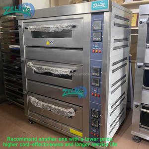 Horno Eléctrico de Panadería de Alta Calidad y Lujo, de 3 Niveles y 6 Bandejas, Horno Comercial para Pan con Función de Vapor y Base de Piedra - Product Image 6