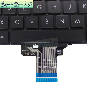 คีย์บอร์ดเรืองแสงของ US สำหรับ <span class=keywords><strong>Asus</strong></span> Pro 14 M3400 X3400 K3400 Pro X7400 N7400โอแอลอีดี K6400 M7400แป้นพิมพ์ K3401 <span class=keywords><strong>M3401</strong></span> M6400สีดำใหม่ - Product Image 4