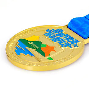 Rubans de balles de sport en métal doré, dossons et couronnes personnalisés de la <span class=keywords><strong>ligue</strong></span> sportive, polis, en acier inoxydable - Product Image 6