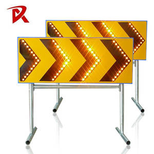 Señal de tráfico de advertencia de carretera, Flecha de Chevron Led intermitente - Product Image 6