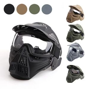 ZLang kostum Cosplay dewasa, kostum penutup wajah dalam rangka pembentuk setengah wajah silikon masker 3D - Product Image 1