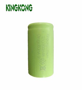 Kingkong 신제품 크기 D 800mAh 12V INRD800 원통형 리튬 배터리 리튬 이온 리튬 이온 충전식 배터리 - Product Image 4