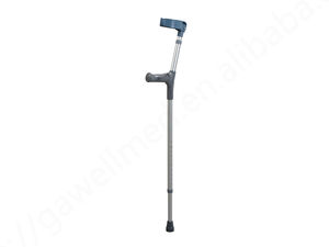 Hot Selling Easy Carry Easy Fold Aluminum Lightweight Elbow Under Arm Crutch - Product Image 6