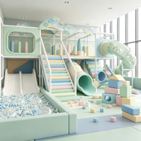 Ensemble d'équipements de jeux intérieurs pour enfants les plus populaires, château gonflable pour tout-petits, idéal pour les maternelles et les garderies