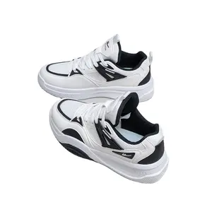 Tênis masculino de sola grossa de marca chinesa, calçado esportivo casual confortável para homens, calçado de caminhada para homens
