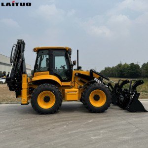 Máy xúc đào bánh lốp 4x4 động cơ diesel, mô-men xoắn <span class=keywords><strong>t</strong></span>ải trọng cao, máy xúc đào phía trước phía sau, máy xúc bánh lốp 75kw, động cơ Trung Quốc, bảo hành 6 tháng - Product Image 6