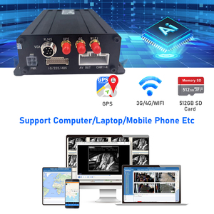 AlwayCare MR910 사각지대 감지 차량 360도 버드뷰 카메라 AVM BSD DSM ADAS 충돌 경고 GPS <span class=keywords><strong>4G</strong></span> 4채널 MDVR 시스템 - Product Image 3