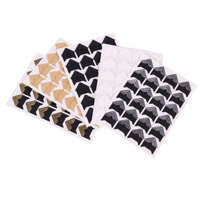 Autocollant d'angle <span class=keywords><strong>photo</strong></span> personnalisé, étiquette scrapbook, en papier, de marque, auto-<span class=keywords><strong>adhésif</strong></span>, 50 cm - Product Image 1